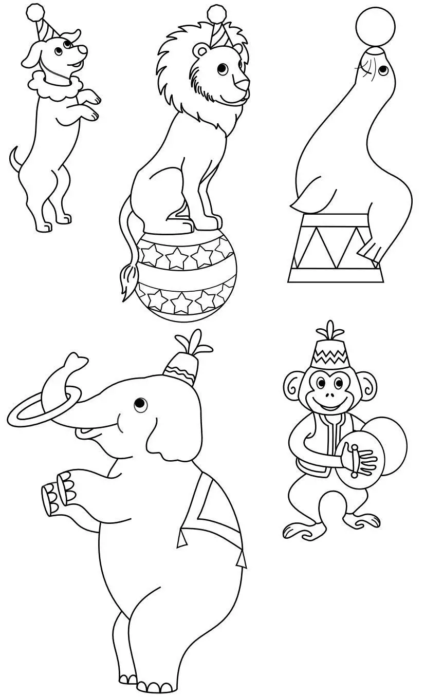 Como hacer personajes de circo con papel | Todo Manualidades Como hacer personajes de circo con papel | Todo Manualidades