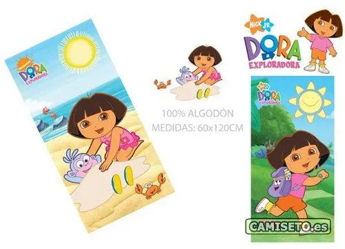 Toalla de Dora La Exploradora | Regalos para niños Toalla de Dora La Exploradora | Regalos para niños