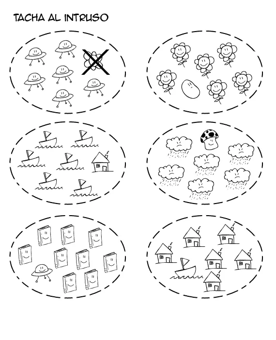 GRUPO DE OBJETOS PARA COLOREAR - Imagui