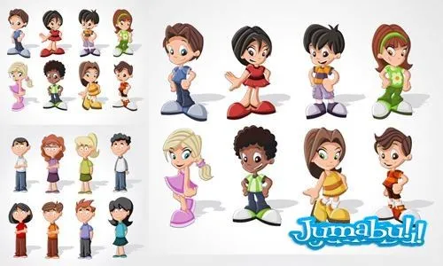 Niños Vectorizados o Vectoriales para Descargar | Jumabu Niños Vectorizados o Vectoriales para Descargar | Jumabu