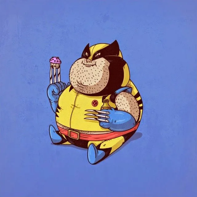 Personajes gordos de caricaturas - Imagui