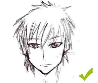Como Dibujar Rostro Manga Parte 3 (Masculino) - Taringa!