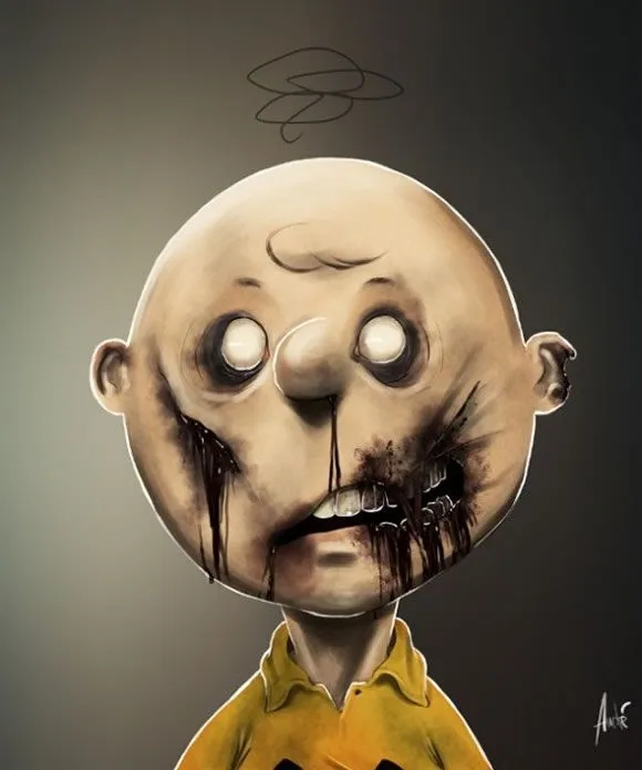 Personajes ilustrados versión zombi | Marcianos Personajes ilustrados versión zombi | Marcianos