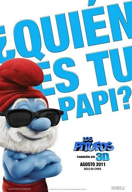 Pitufos con frases de amor - Imagui