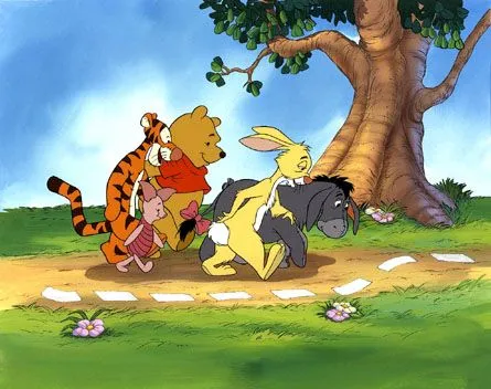 de los personajes mas queridos por los mas pequenos es winnie the pooh ...