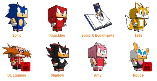 Personajes para recortar y montar - Imagui