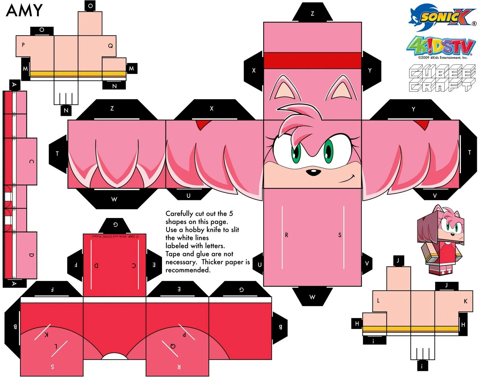 Personajes de Sonic x en Cubeecraft | Recursos Photoshop Personajes de Sonic x en Cubeecraft | Recursos Photoshop