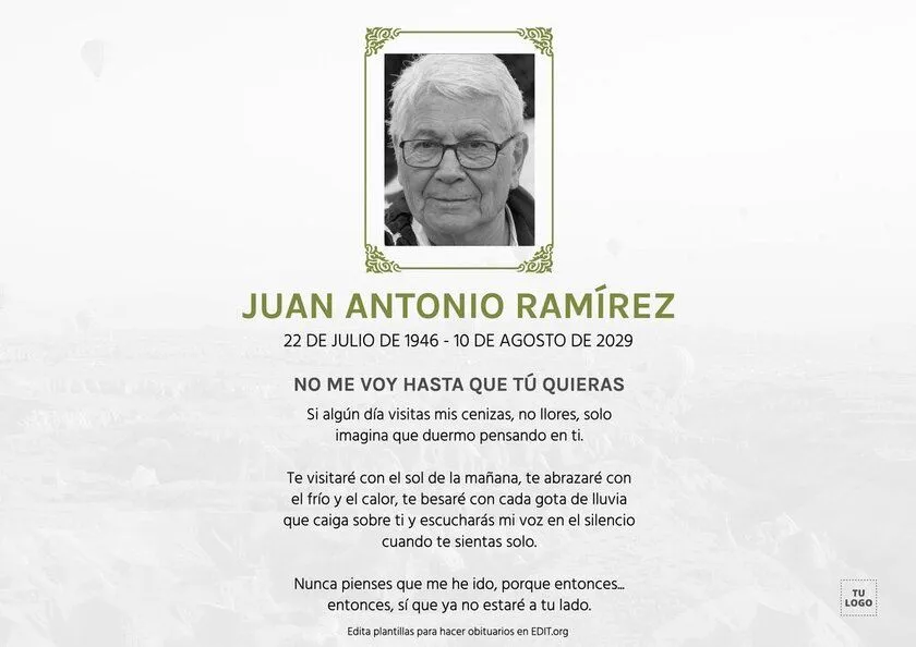 Personaliza diseños de esquelas para imprimir Personaliza diseños de esquelas para imprimir