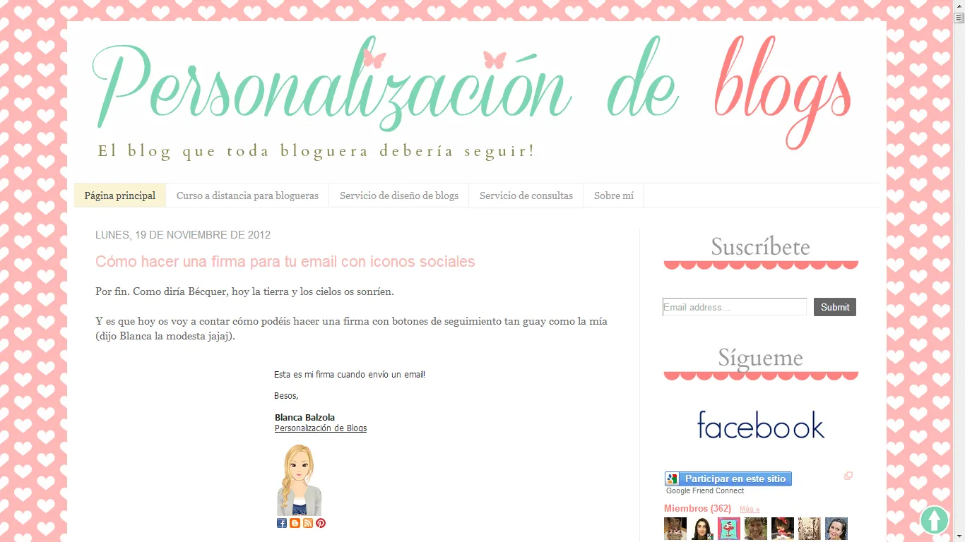 Personalización de Blogs: Blog con consejos y trucos para ... Personalización de Blogs: Blog con consejos y trucos para ...