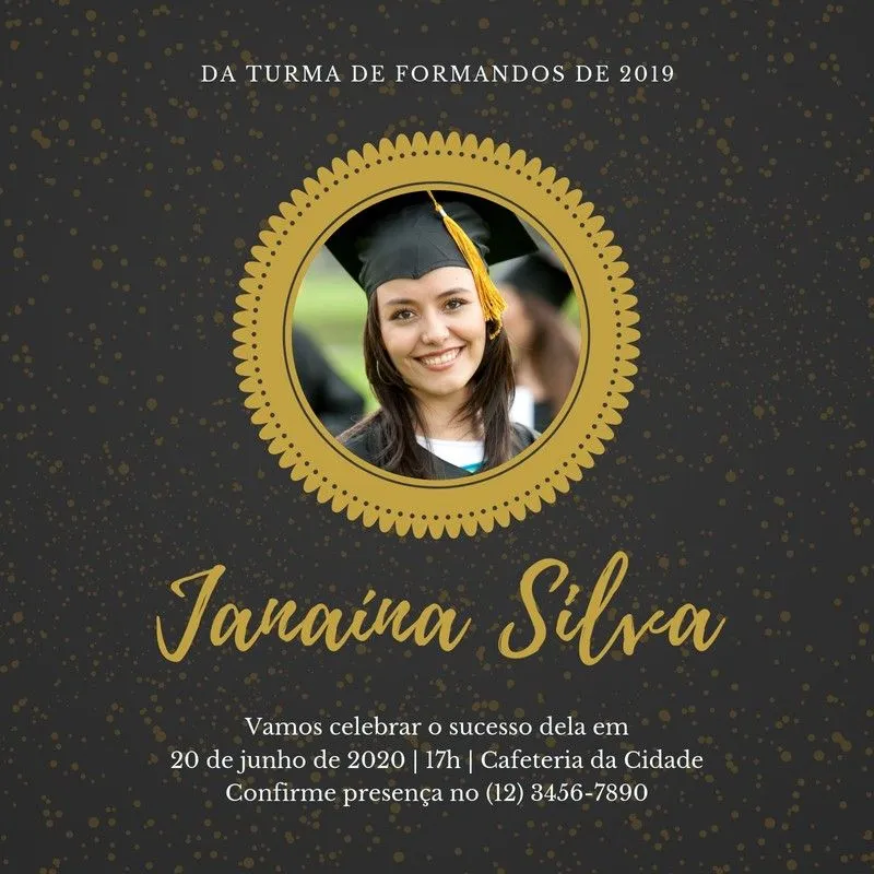 Personalize modelos de Convites de Formatura | Canva Personalize modelos de Convites de Formatura | Canva
