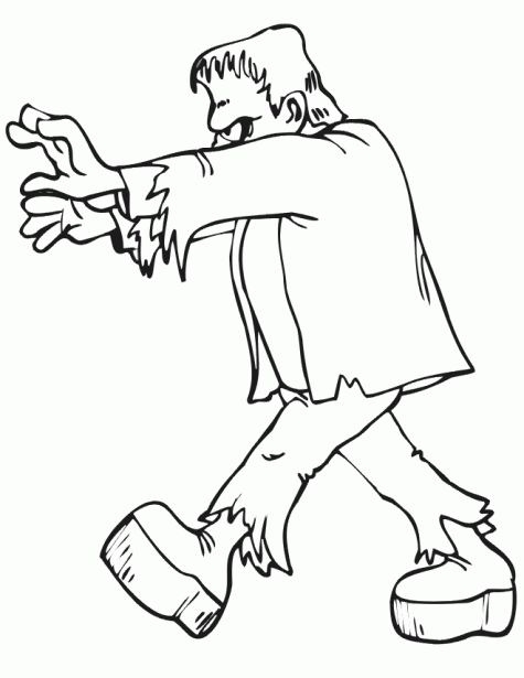 Dibujo-de-Frankestein-para- ...