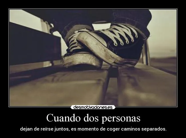 Cuando dos personas | Desmotivaciones