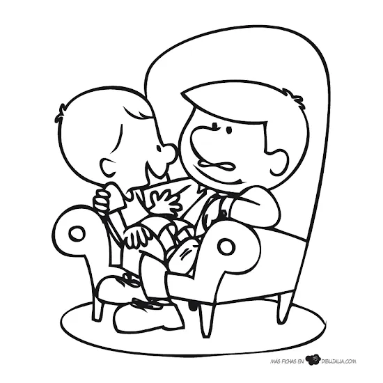 Dibujo de niños conversando para colorear - Imagui Dibujo de niños conversando para colorear - Imagui