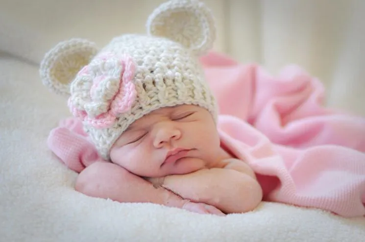 Personas hechos a mano 100% algodón bebé recién nacido accesorios ...