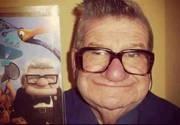 Personas que son idénticos a personajes de dibujos animados Personas que son idénticos a personajes de dibujos animados