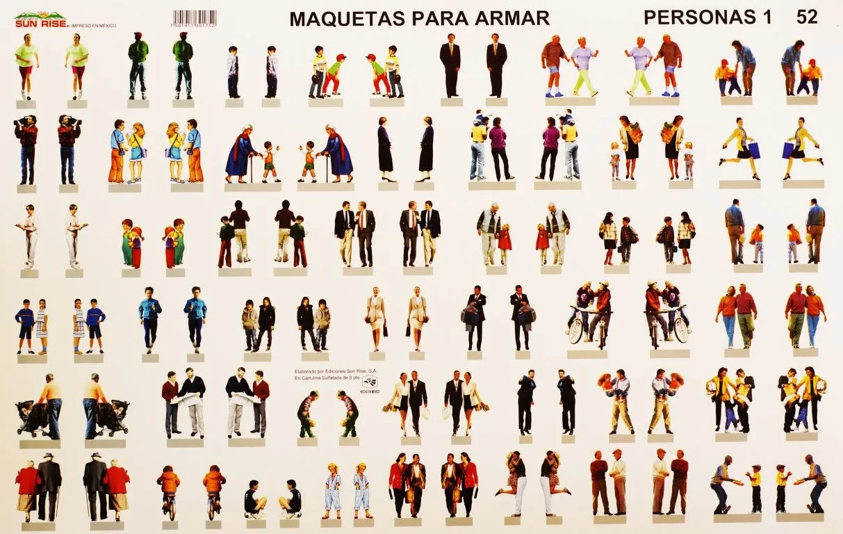 PERSONAS 1. Maqueta para Recortar y Armar – Fuji Hands PERSONAS 1. Maqueta para Recortar y Armar – Fuji Hands