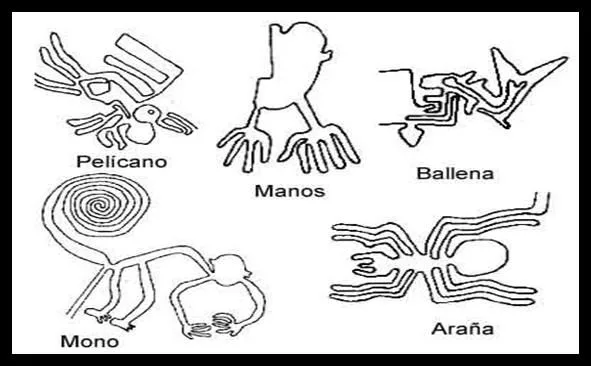 Lineas de nazca para colorear - Imagui