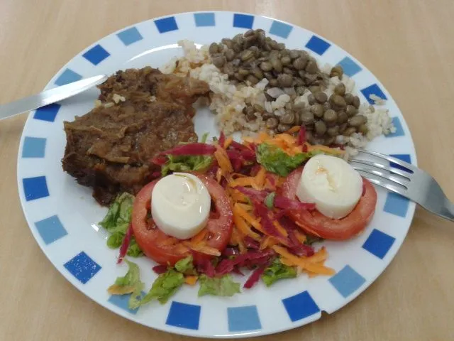 Pesagem e Almoço do Dia | Papo Saudável