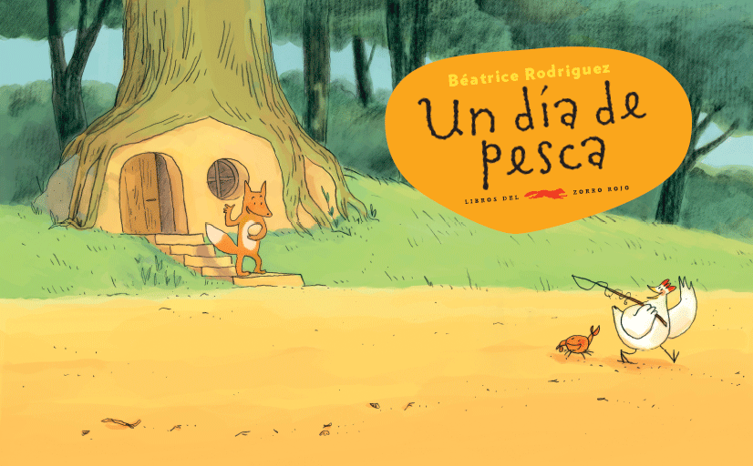 Un día de pesca”, ilustraciones “para leer antes de saber leer ...