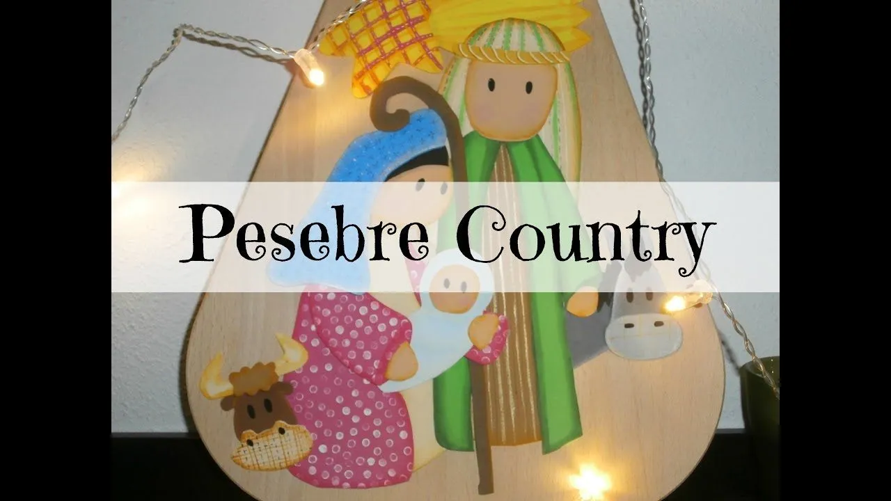 Pesebre country de goma eva sobre tabla de corte - YouTube Pesebre country de goma eva sobre tabla de corte - YouTube
