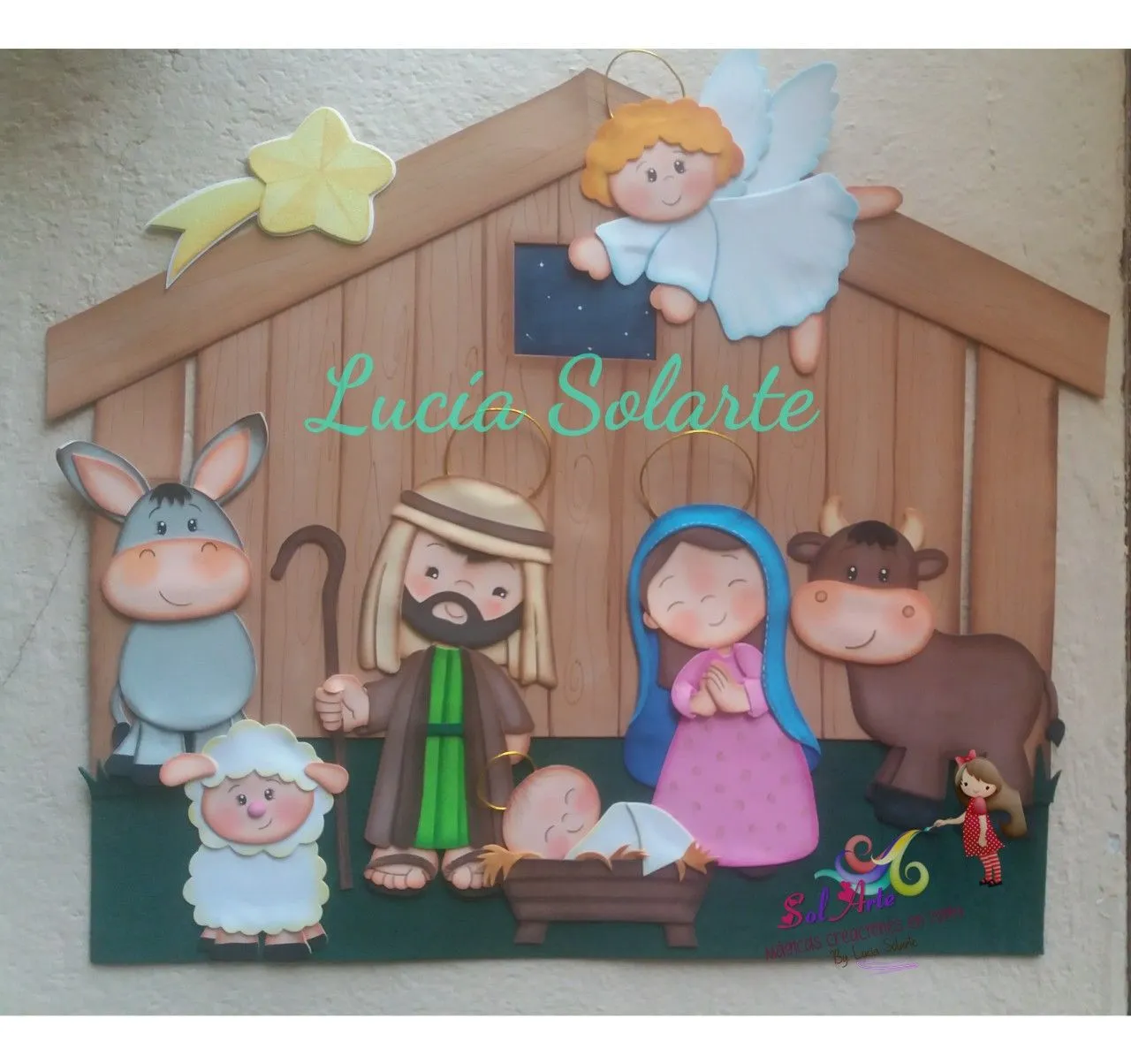 Pesebre en fomy | Enfeites de natal reciclagem, Trabalhos manuais, Enfeites de natal artesanato Pesebre en fomy | Enfeites de natal reciclagem, Trabalhos manuais, Enfeites de natal artesanato