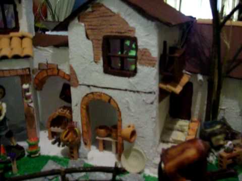 PESEBRE DE ICOPOR!! - YouTube