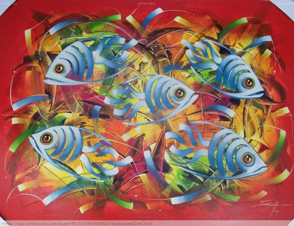 peses tropicales freddy angel bueno capellan- Artelista.com peses tropicales freddy angel bueno capellan- Artelista.com