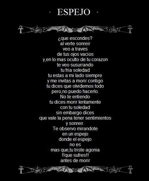 PETALO GOTICO † ۩۞۩: GOTICO 0 DARK ?