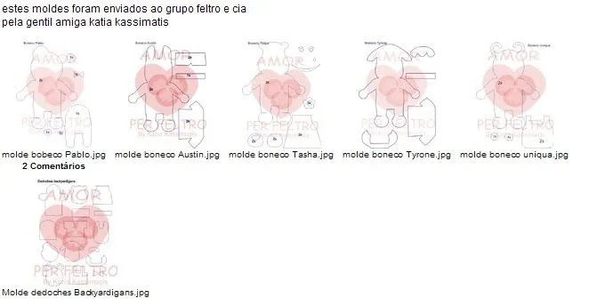PETIT LEMBRANCINHAS: MOLDE DE BACKYARDIGANS