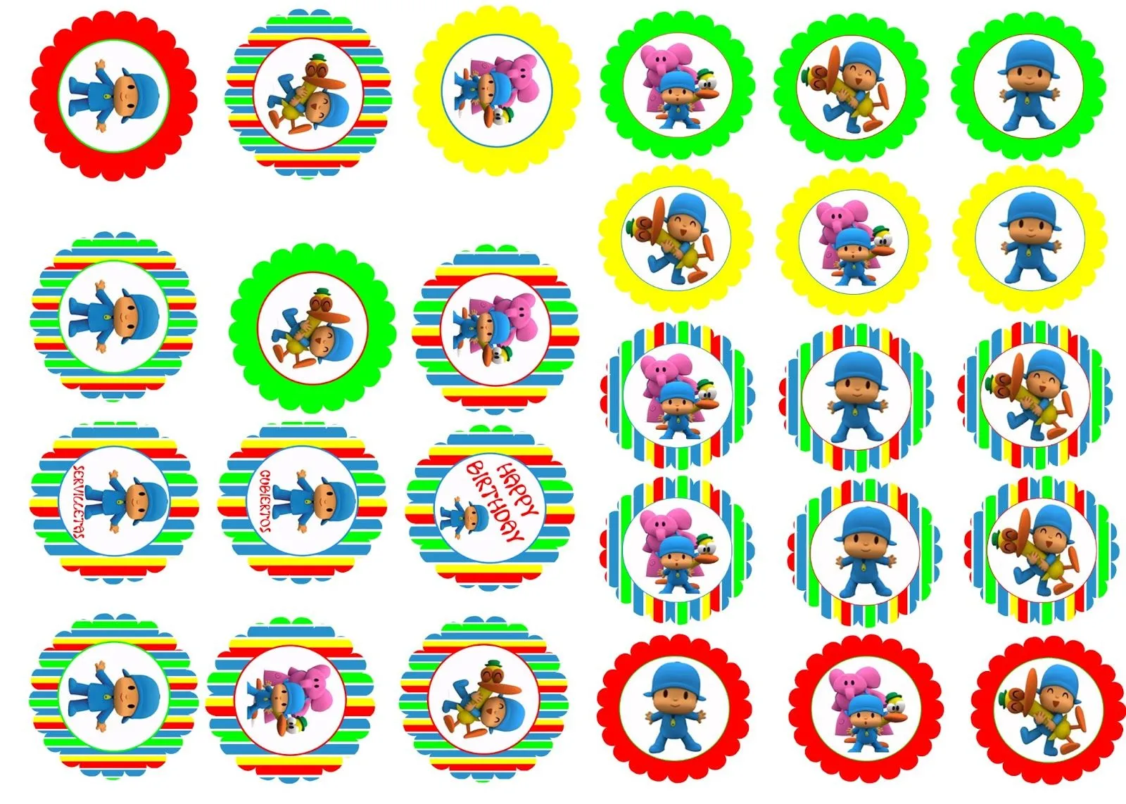 MI PETIT PARTY: IMPRIMIBLES ETIQUETAS POCOYO GRATIS MI PETIT PARTY: IMPRIMIBLES ETIQUETAS POCOYO GRATIS