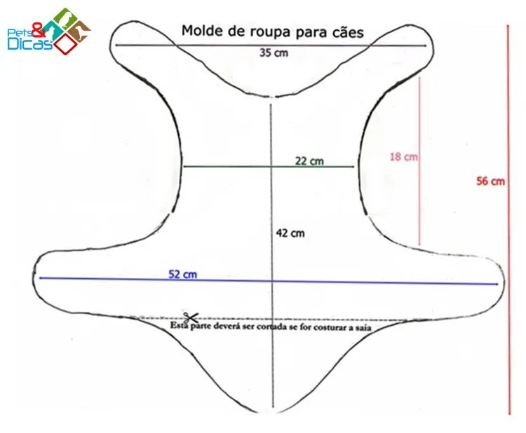 Pets & Dicas: Moldes de roupas para cães grátis Pets & Dicas: Moldes de roupas para cães grátis