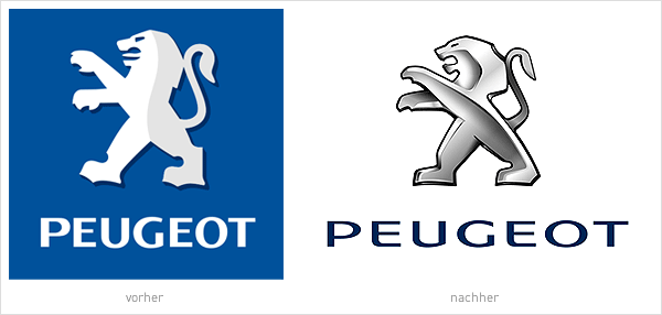 Peugeot erhält ein neues Markenzeichen