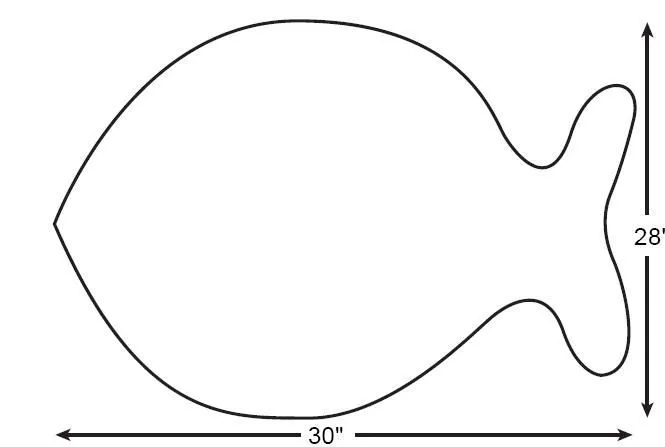 Molde de pez para imprimir - Imagui