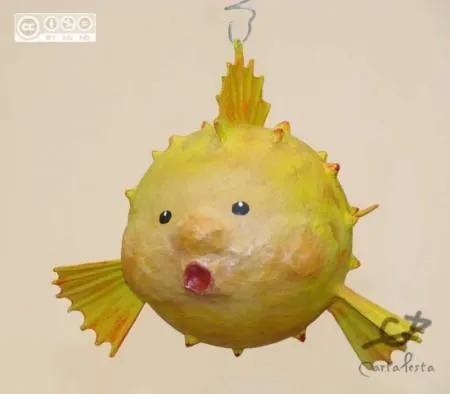 Manualidades de pez globo - Imagui