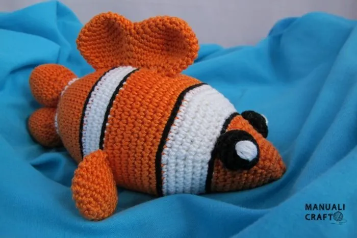 Pez Payaso o Nemo en amigurumi | Manualicraft - Amigurumi, scrap y ...