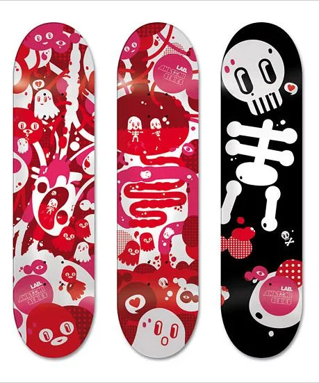 El PezOjo!: 30 ilustraciones vectoriales para tablas de skate El PezOjo!: 30 ilustraciones vectoriales para tablas de skate