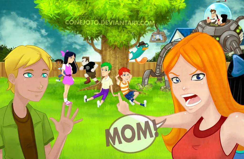Phineas and Ferb by ~CONEJOTO on deviantART Phineas and Ferb by ~CONEJOTO on deviantART