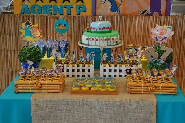 Phineas and ferb Decoración de Fiestas Infantiles - Party Ideas ...
