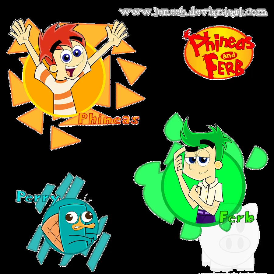Phineas, Ferb and Perry by *Leneeh on deviantART Phineas, Ferb and Perry by *Leneeh on deviantART
