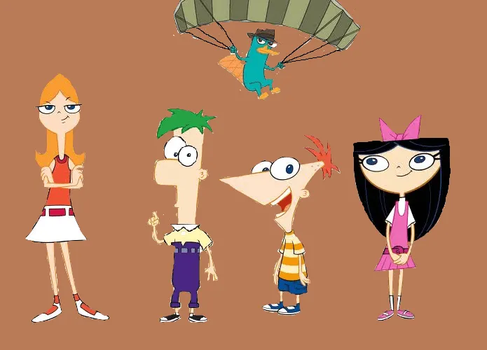 Phineas ferb candace y Perry - Imagui
