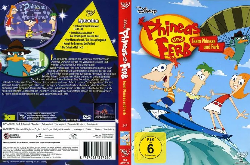 Phineas und Ferb Team Phineas und Ferb(DVD) – Phineas und Ferb ... Phineas und Ferb Team Phineas und Ferb(DVD) – Phineas und Ferb ...