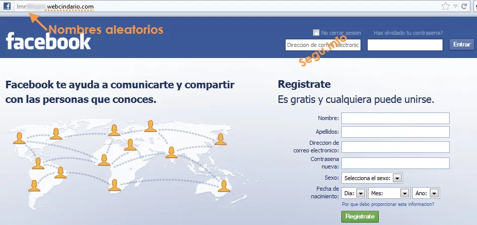 Phishing masivo a Facebook en español, alojado en webcindario ... Phishing masivo a Facebook en español, alojado en webcindario ...