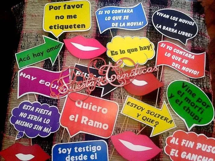 Photo Booth Props Photo Shoot Casamientos-cumpleaños-eventos $250 ...