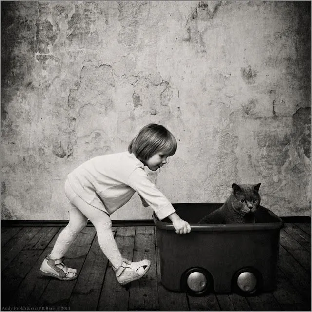 PhotosFresquet blog: La amistad entre una niña y su gato PhotosFresquet blog: La amistad entre una niña y su gato