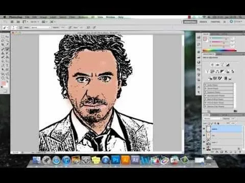 Photoshop hacer caricatura una imagen Parte 1 - YouTube Photoshop hacer caricatura una imagen Parte 1 - YouTube