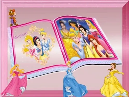 Imagen bellas princesas - grupos.