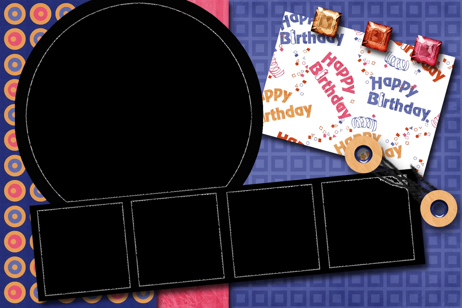 PhotoshopLove: Marcos Cumpleaños PNG