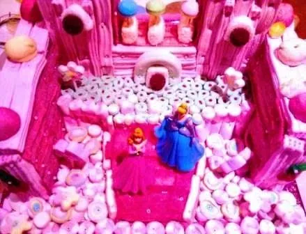 PIC SWEET by Laura: PASTEL DE CHUCHES CASTILLO DE PRINCESAS PASO A ...