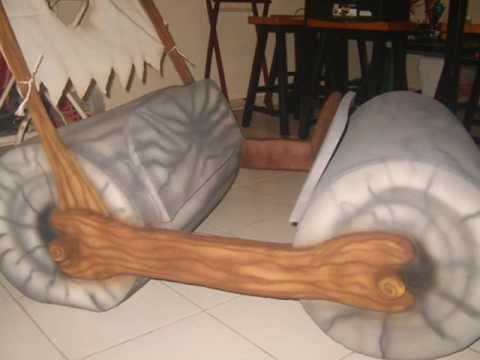 Moldes de los picapiedras en foami - Imagui