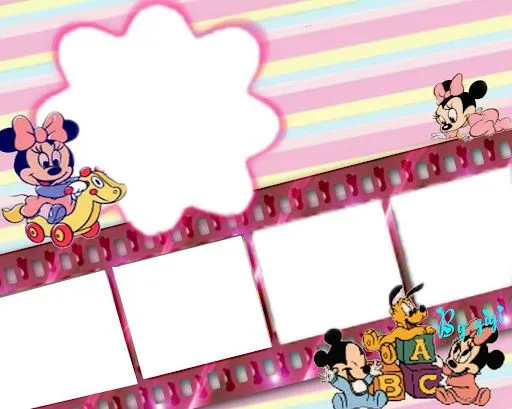 Disney Babies: Free Printable Images, Invitations or Photo Frames ... Disney Babies: Free Printable Images, Invitations or Photo Frames ...